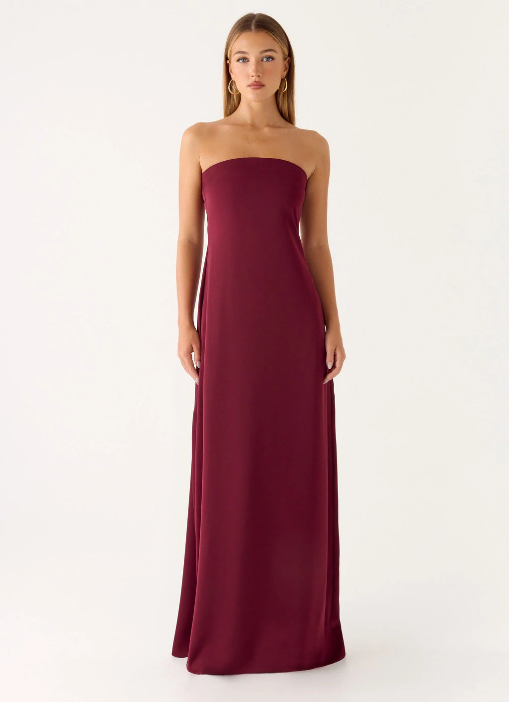 Jiana Maxi Dress - Merlot